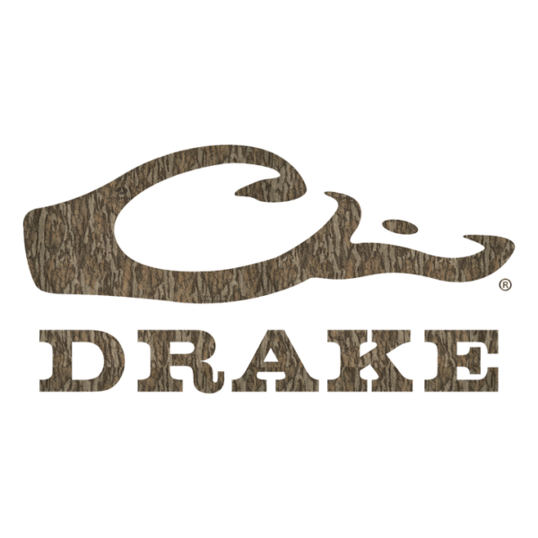 Drake Drake Logo Window Decal (5in X 2.5in) Bottomland OSFM