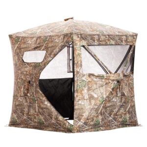 Rhino Blinds Rhino 180 See-Through Blind Mossy Oak Bottomland - Image 3