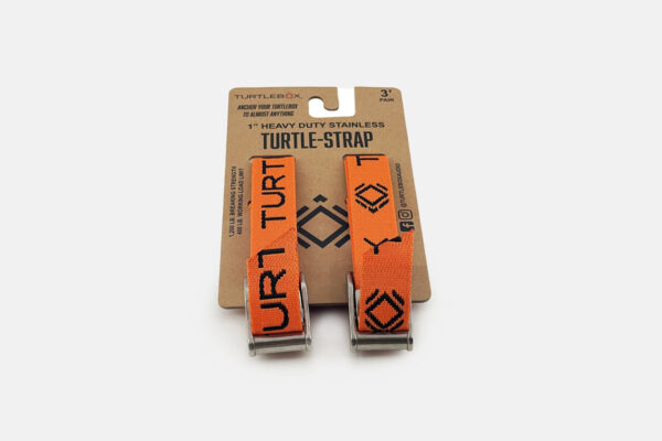 TurtleBox Tie Down Straps Blaze Orange